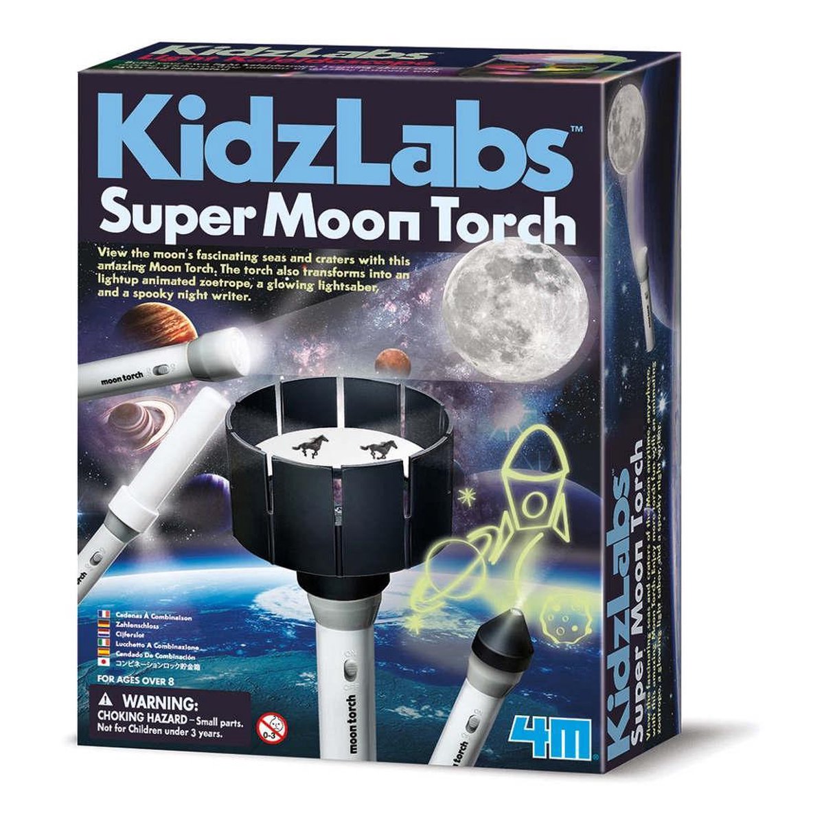 4M KidzLabs: SUPER ZAKLAMP - MAAN