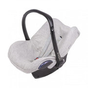 Baby Anne-Cy Herringbone Autostoelhoes Grey Melange