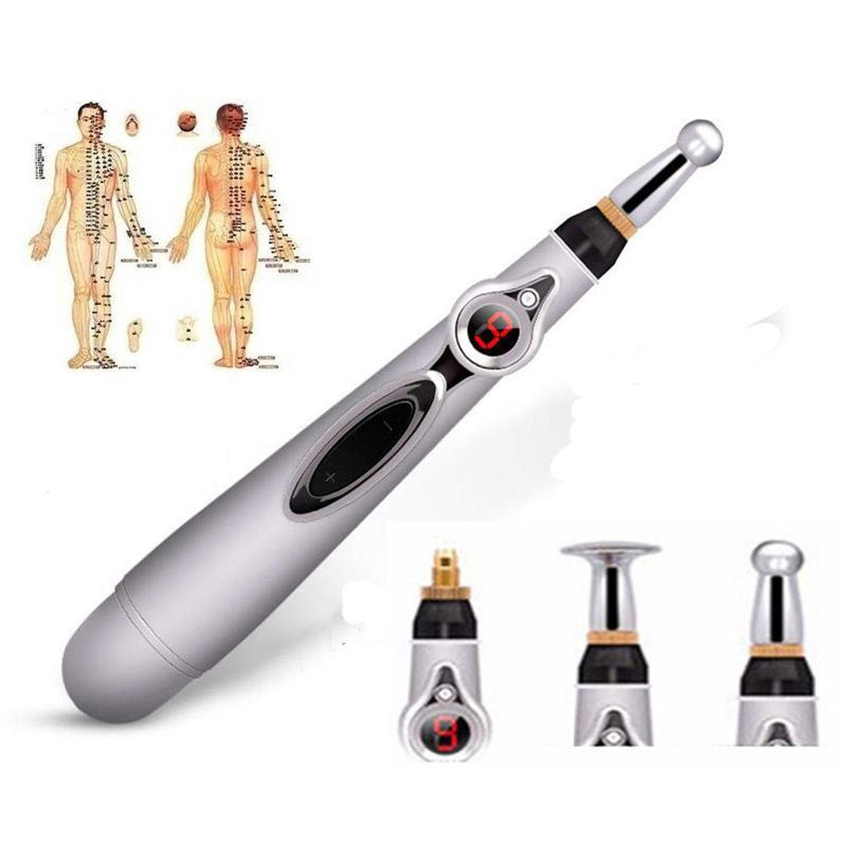 Elektronische Acupunctuurpen Elektrische Meridianen Laseracupunctuur Machine Magneet Therapie Energie Pen Massager Verlichting Pijnhulpmiddel