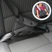 Auto Gordel Beschermer - Gordelhoes - Kind Nek Bescherming - 1 stuk - Zwart