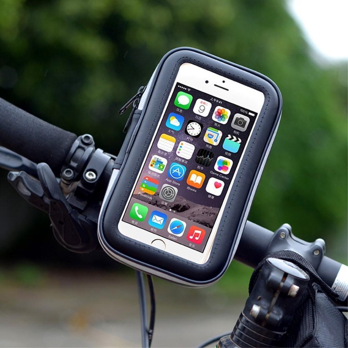 Waterdichte Fiets Smartphone houder – Fiets Houder Telefoon – Fiets stuur tas – 4.7 inch - Geschikt voor o.a. iPhone 7