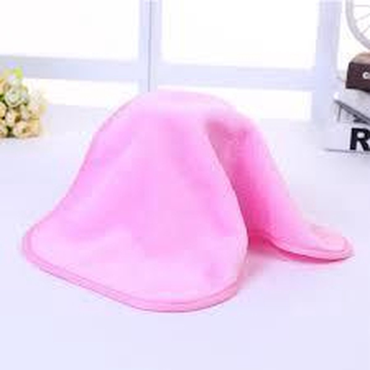 Make-up remover doek- Herbruikbaar - Gezicht en oog make-up - Roze