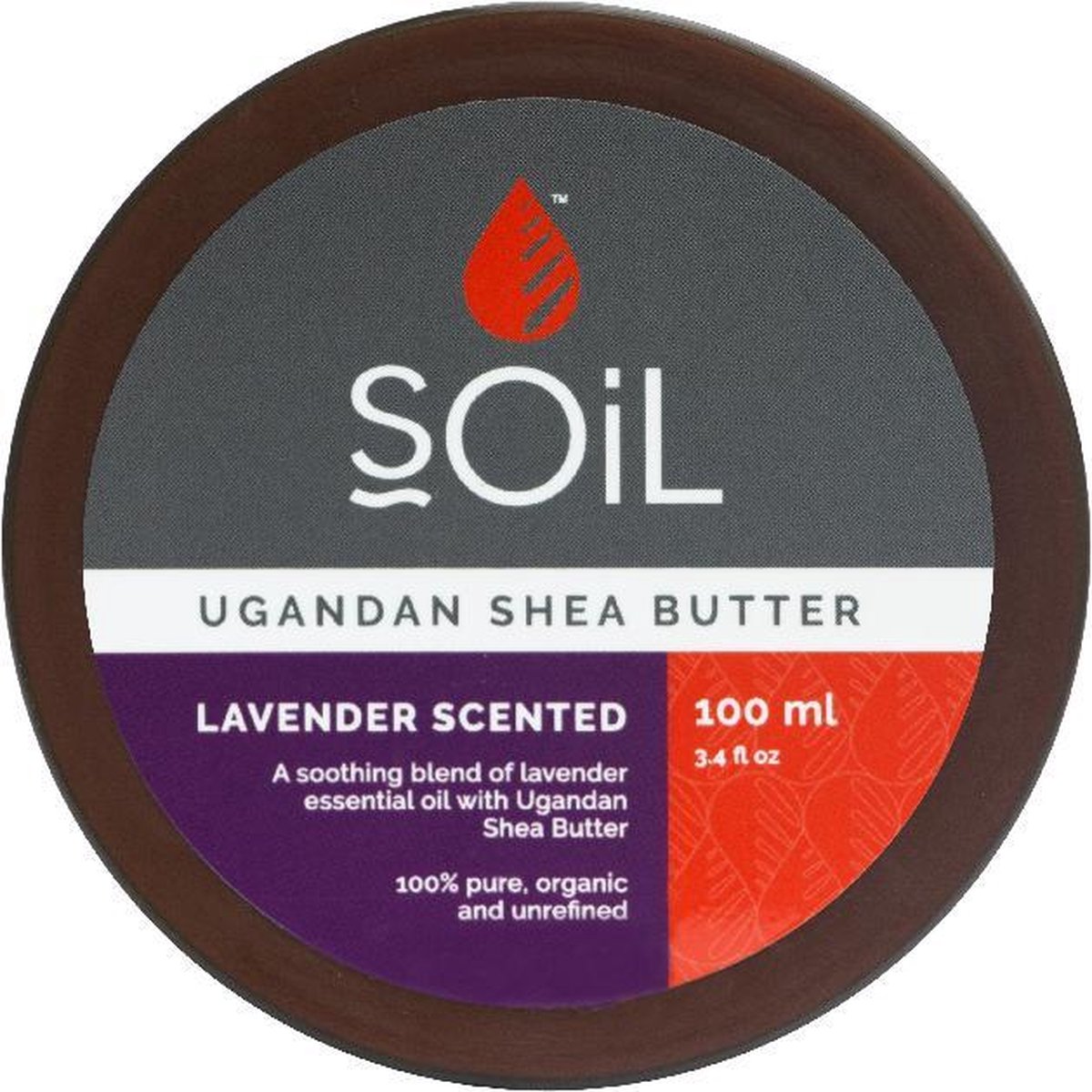 Soil - Shea Butter Lavendel| Karité Boter | Voor De Droge En Zeer Droge Huid | Vrouwen | Hydraterend  Voedend Verzachtend | Helpt De Huid Te Genezen | Super Leuk Cadeau