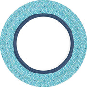Duni Feestborden Rice 22 Cm Blauw/wit 10 Stuks