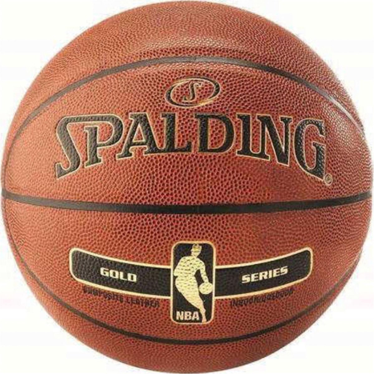 Spalding Basketbal - oranje/ zwart/ goud