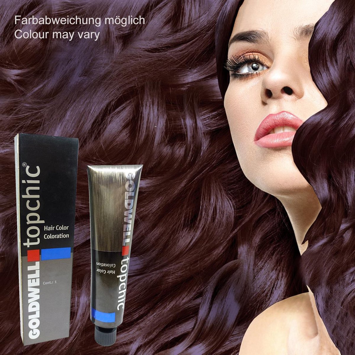 Goldwell Topchic Hair Color Coloration 60ml -  - # 6V beaujolais