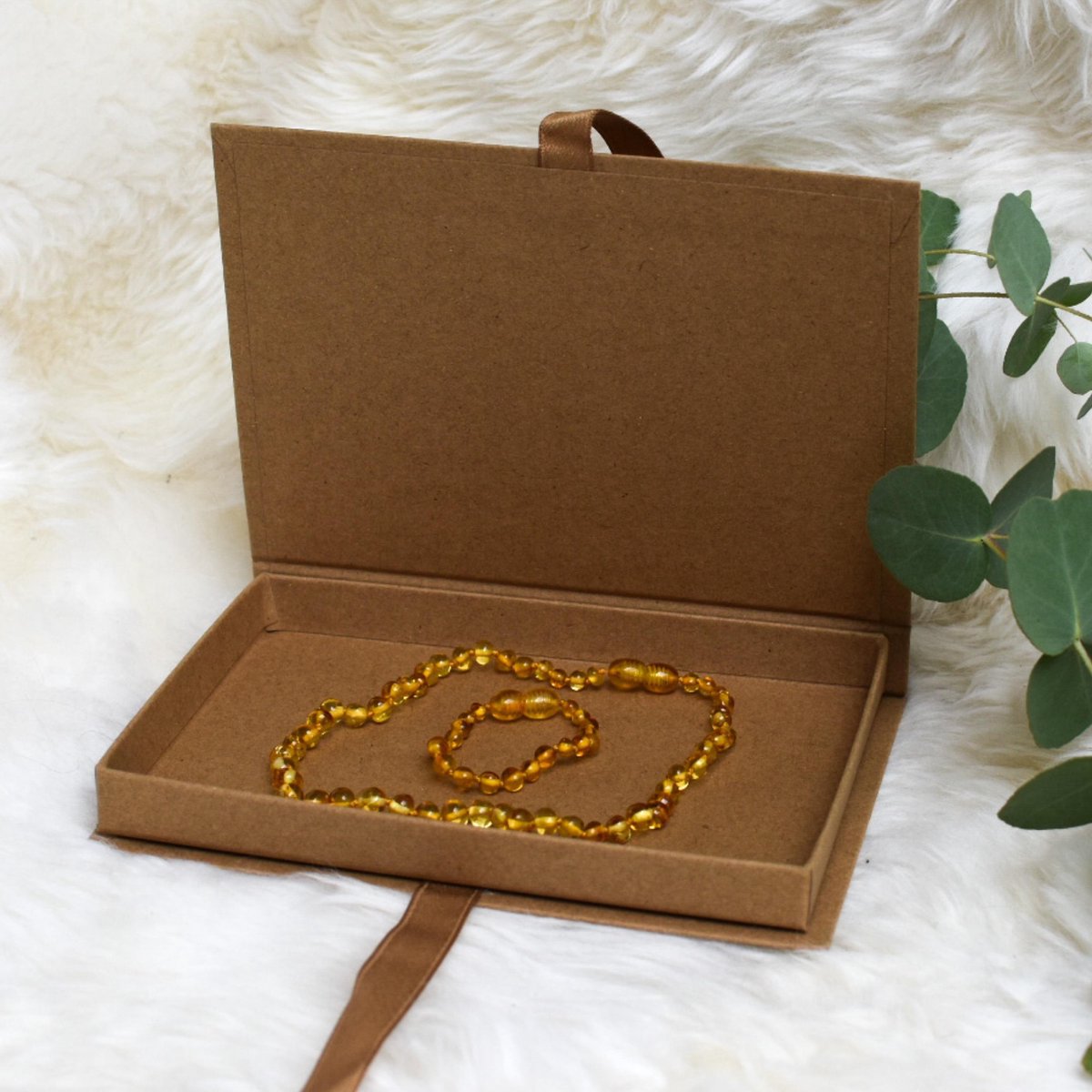 Barnsteen - Honey - Babygeschenkset - Kraamcadeau