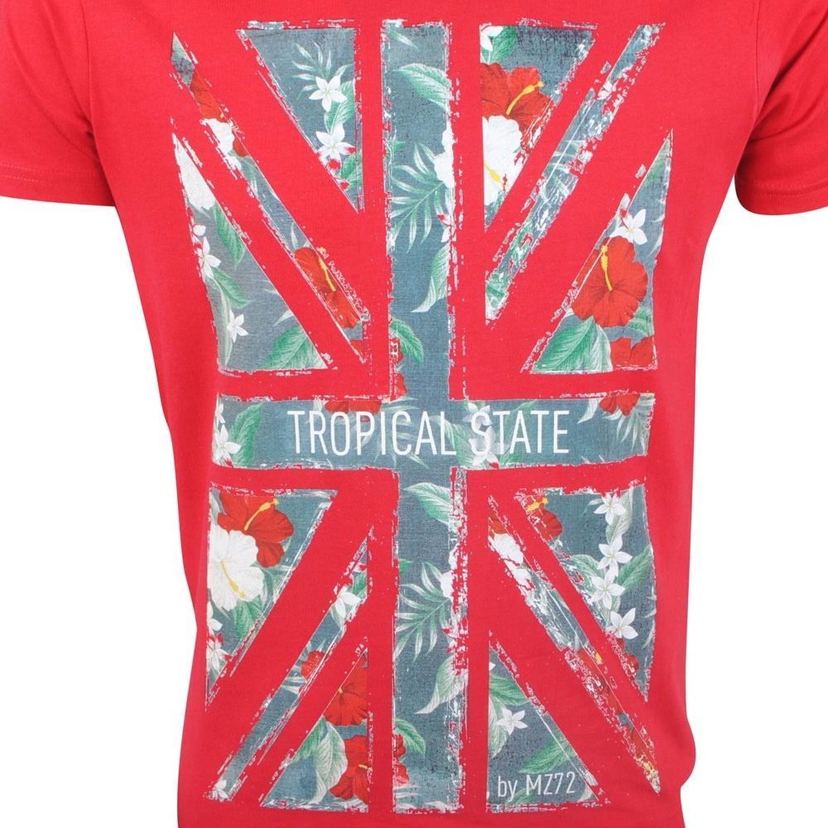 MZ72 - Heren T-Shirt - The Country - Rood