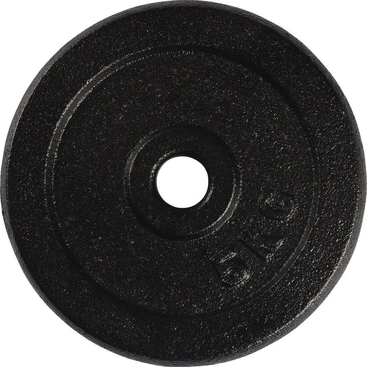 Halterschijf - VirtuFit Gietijzeren Gewicht- 30 mm - 5 kg - Zwart