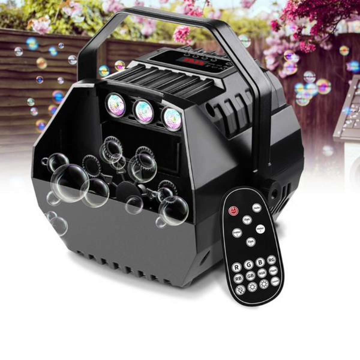 Dexters® LED Bellenblaasmachine | Bellenblaas Machine | Bellen Blaas Pistool | met Afstandsbediening