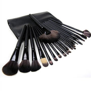 Femuniq Professionele Make-up Kwasten - Kwastenset - Zwart - 24 stuks