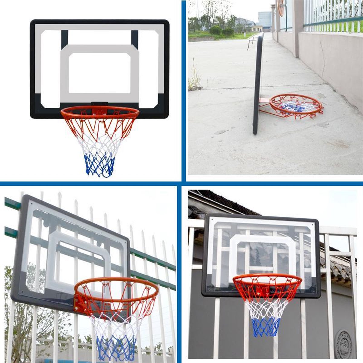Basketbalbord JD 004 82x58cm