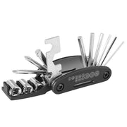 MMOBIEL 16 in 1 Multi functionele Fiets Reparatie Set voor o.a. Race Fietsen en Mountain Bikes - Zwart