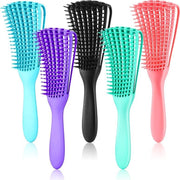 IRSA Detangler Brush for curly hair - Detangling Brush - Antiklit Haarborstel - Hairbrush - Stylingborstel (Paars)