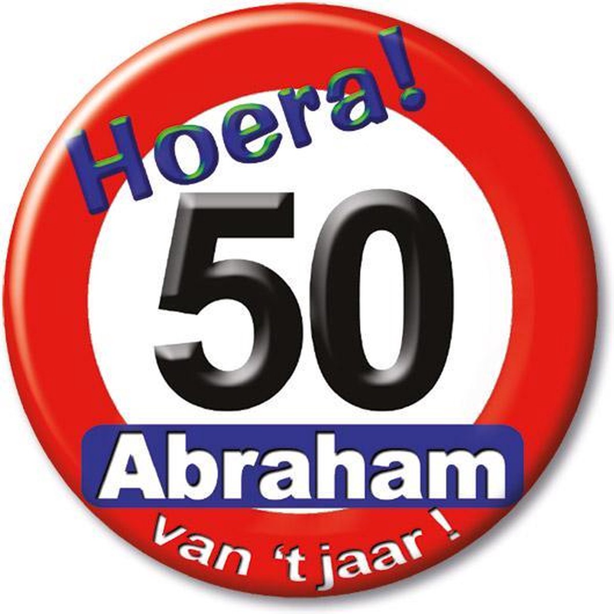 7 delig Party pakket Abraham (vlaggen/ballonnen/vlag/button/bierviltjes etc)