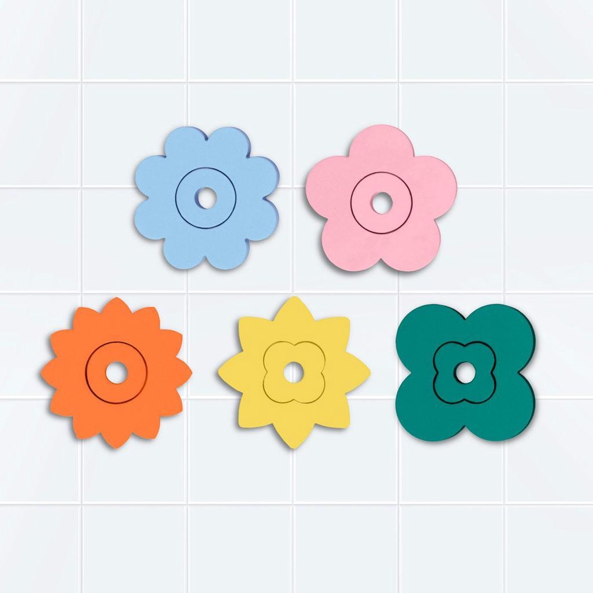 Quut Quutopia bath puzzle Flower Power