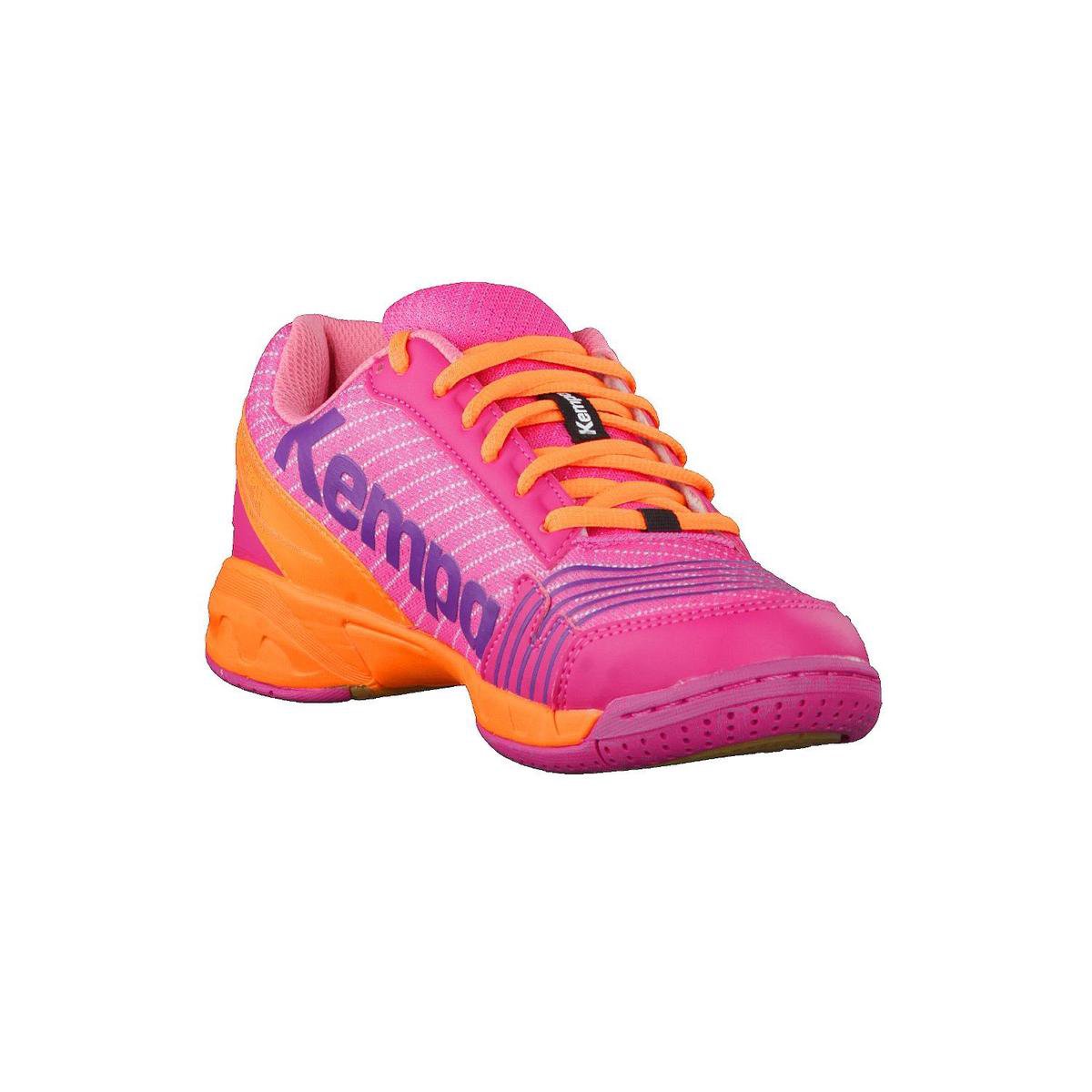Kempa Attack Junior  Sportschoenen - Maat 39 - Meisjes - oranje/roze