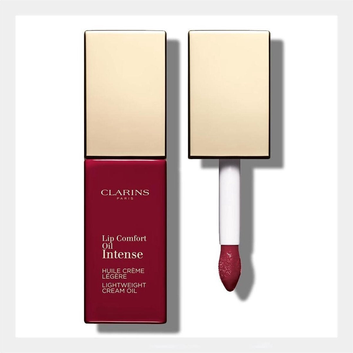 Clarins - Lip Comfort Oil Intense - 08 Intense Burgundy - 7 ml - Lipgloss
