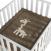 Quax - Tricot - Boxligger - Boxdek - Giraffe Maat: 73x93