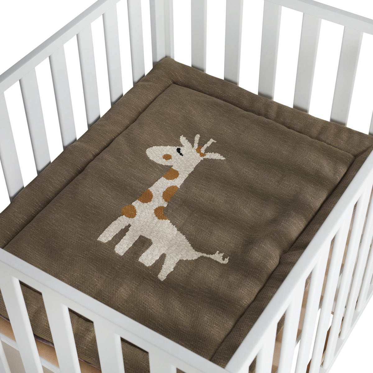 Quax - Tricot - Boxligger - Boxdek - Giraffe Maat: 73x93