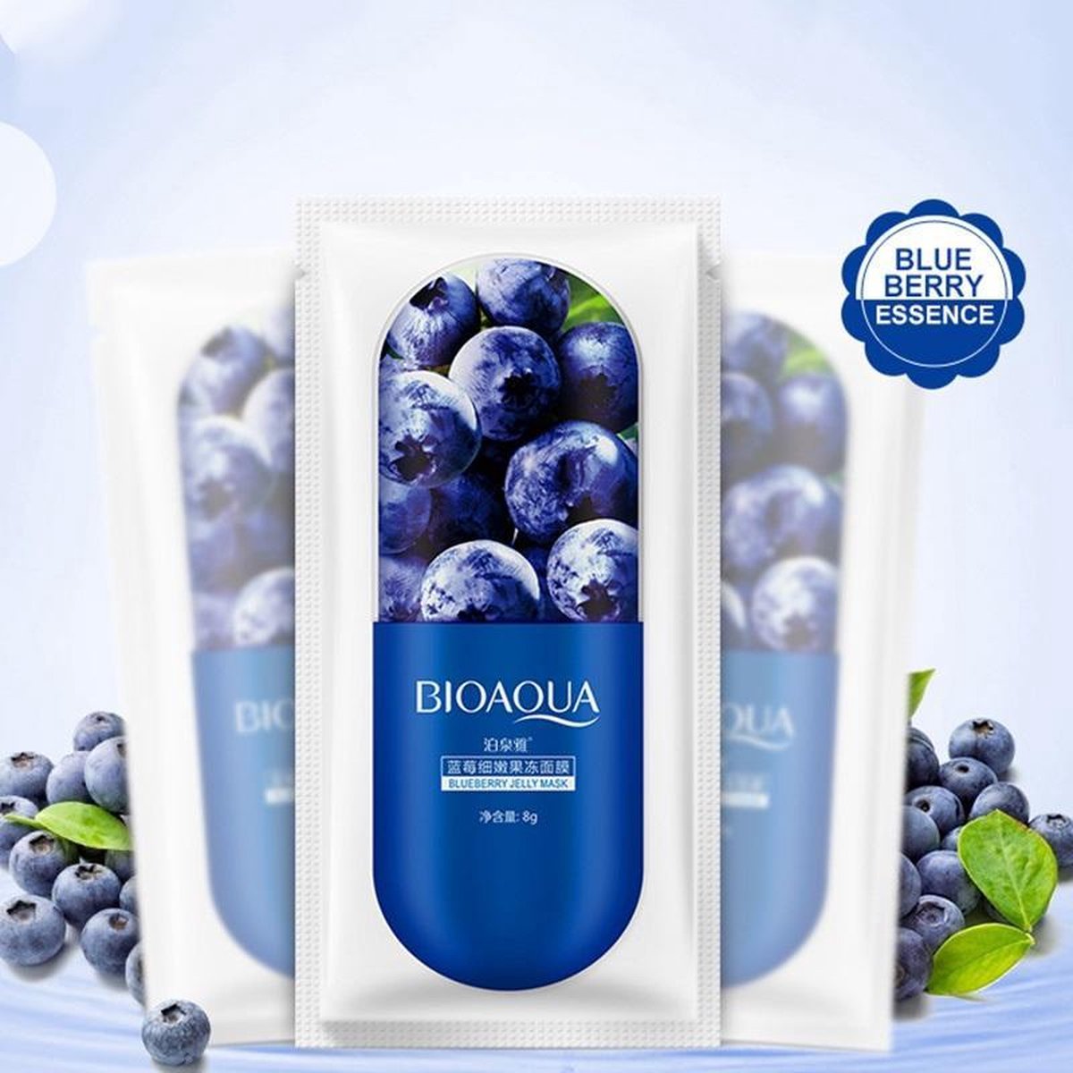 BIOAQUA Blueberry Jelly Sleeping Mask