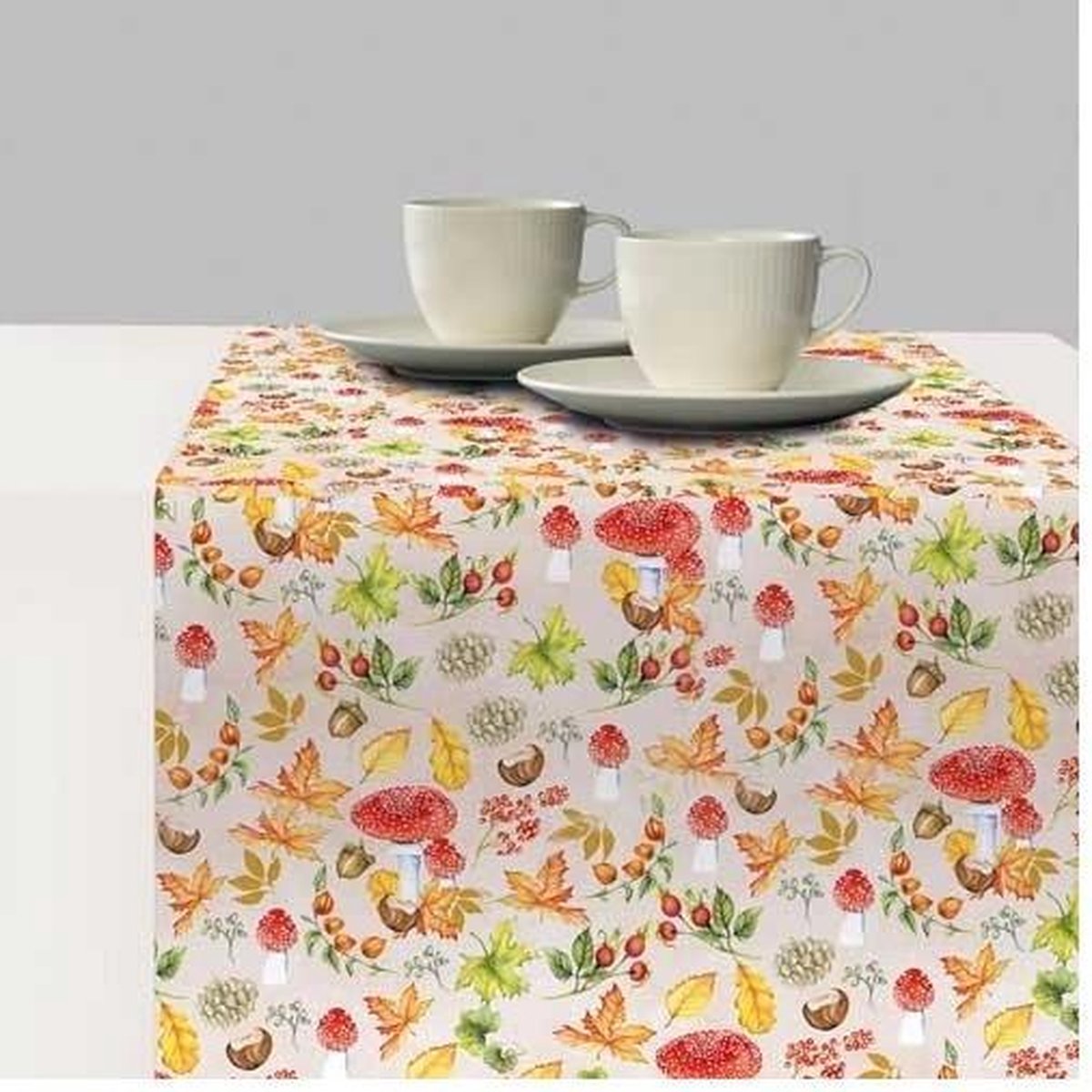 Tafelloper Ambiente van papier Autumn Pattern