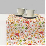 Tafelloper Ambiente van papier Autumn Pattern