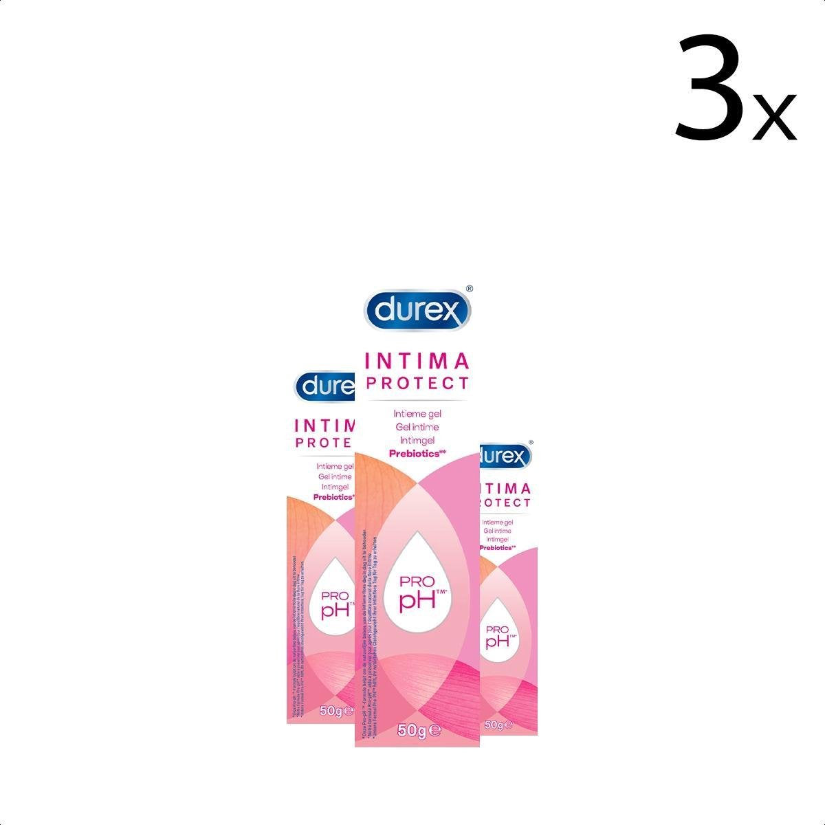 Durex Intima Protect Intieme Gel 50ml x3