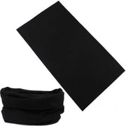 Col Colsjaal - Mondbescherming Nekwarmer Gezichtsmasker - Sportcol Sjaal - Winter Sport Hardlopen Fietsen Motor - Elastisch - One Size - Dames / Heren / Kinderen - Zwart