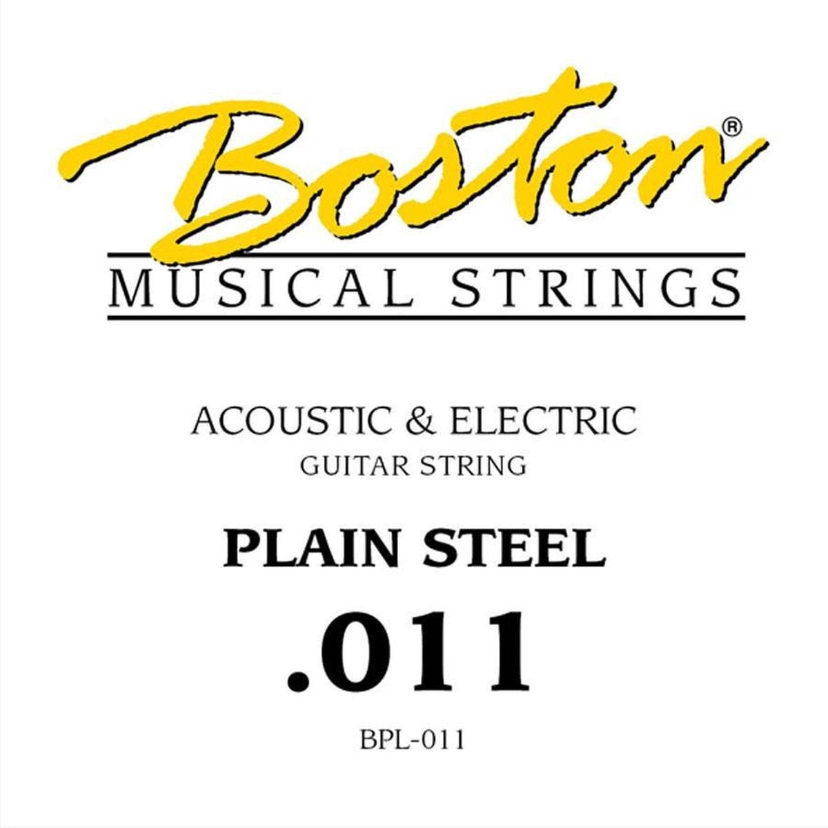 Snaar elektrische/akoestische gitaar Boston BPL-011 Steel .011