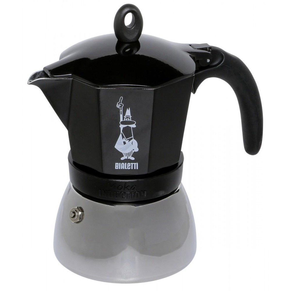 Bialetti Espressomaker - Moka Inductie - 6 kops - zwart