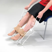 Dubbele kousenaantrekker voor drukkousen /panties