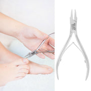 BeautyTools Nagelknipper/INOX Nageltang Speciaal Voor Ingegroeide Nagels - Ingroei Nageltang - Zeer Spitse Bek Voor het behandelen van Ingegroeide Teennagels - 16 mm (NN-0140)