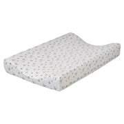 Cottonbaby Aankleedkussenhoes - Cottonflower wit/roze