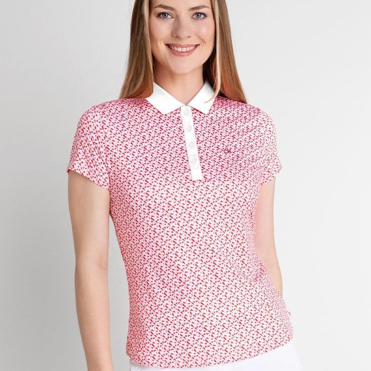 Calvin Klein Polo - Scarlet - 38