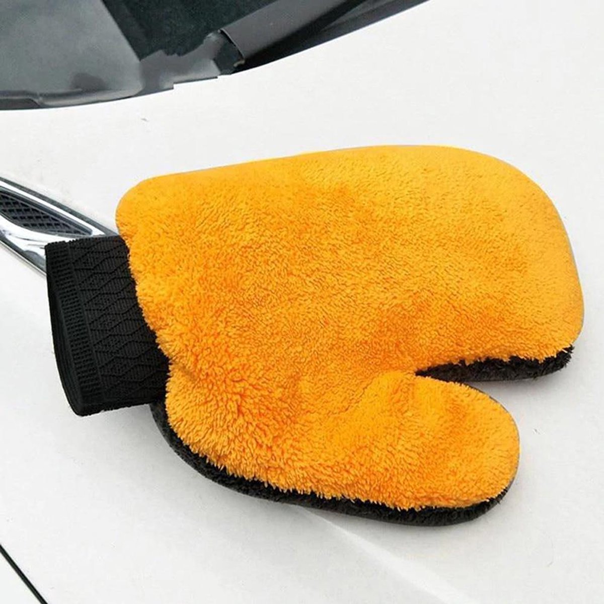 Washandschoen - Washand - Car Cleaning - Microvezel spons - Detailling - Zachte Handspons