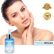 Honuol Hyaluronzuur Serum - hyaluronic acid serum - Met Vitamine E & C - Gezicht serum - Anti Aging - Celvernieuwing - Anti Acne - Tegen Mee-eters en Grove Poriën - Tegen Pigmentvlekken - 30ml