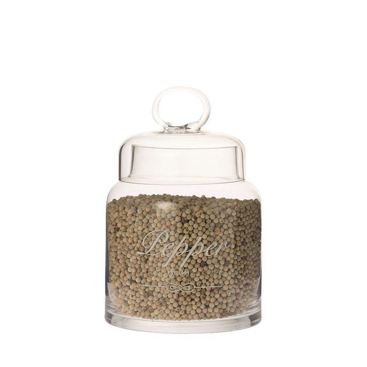 Voorraadpot glas Peper