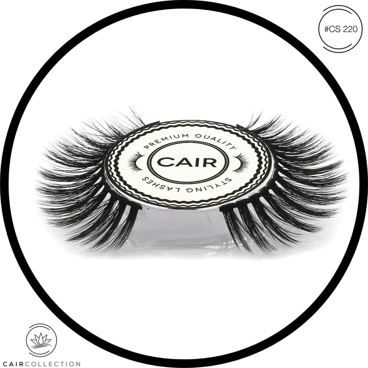 CAIRSTYLING CS#220 - Premium Professional Styling Lashes - Wimperverlenging - Synthetische Kunstwimpers - False Lashes Cruelty Free / Vegan