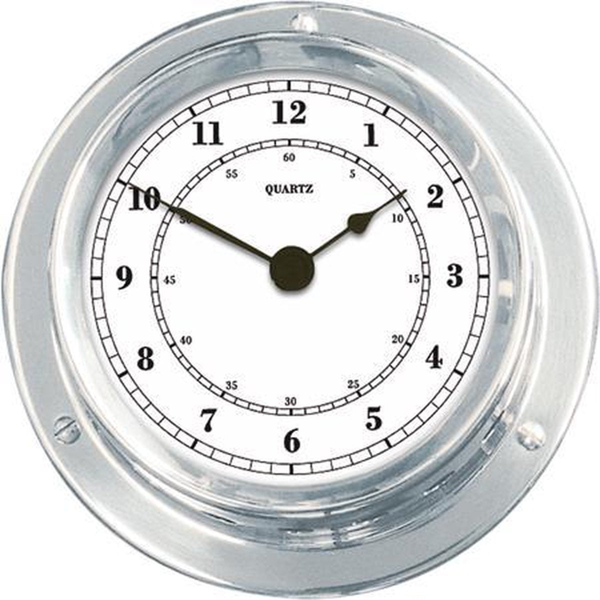 BAROMETER VERCHROOMD 110/84MM