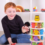 Bigjigs Houten Spel Vallende Teddyberen / Houten Toren Vallende Beren