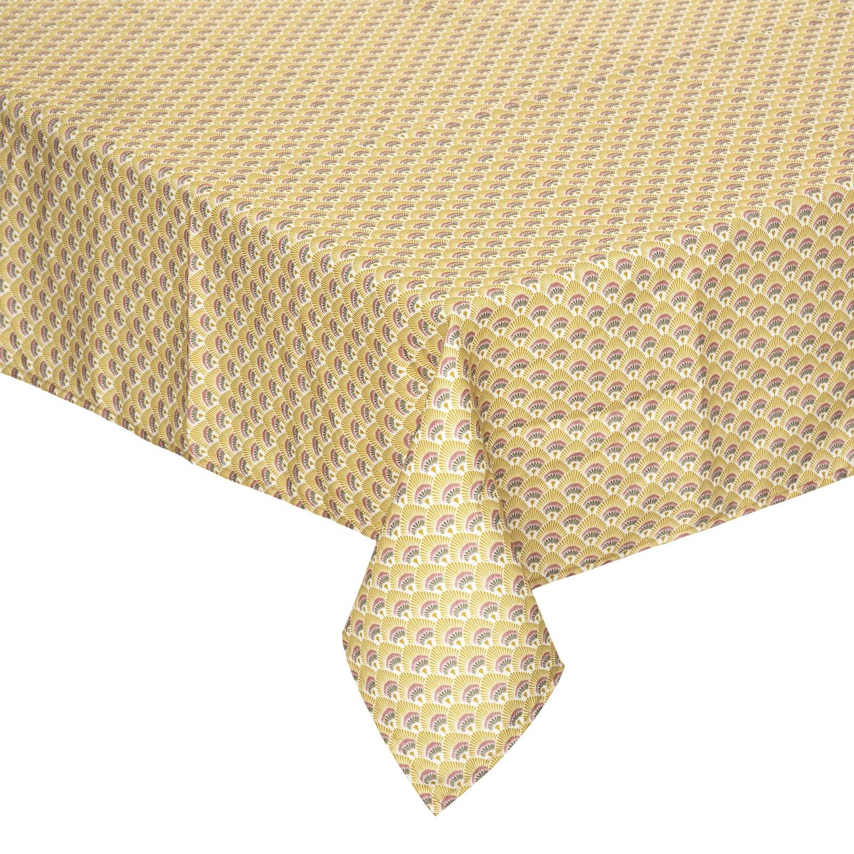 Atmosphera Tafelkleed Gloria anti vlek - 140 x 240 cm - Geel - Anti vlekken