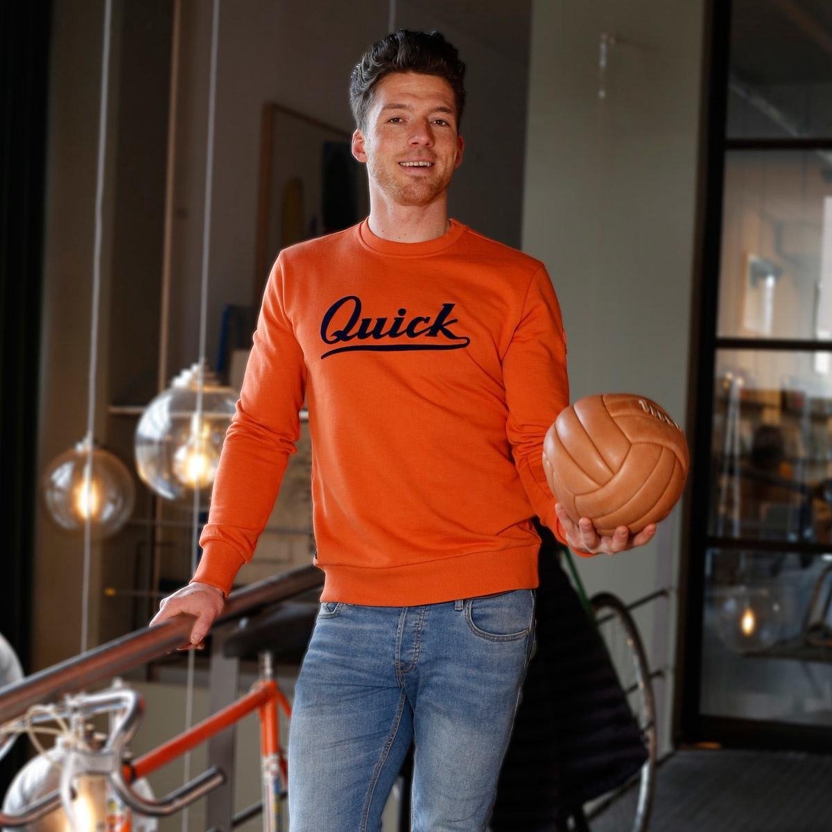 Heren Trui Zaandijk - Roest Oranje