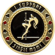 I support single moms card protector
