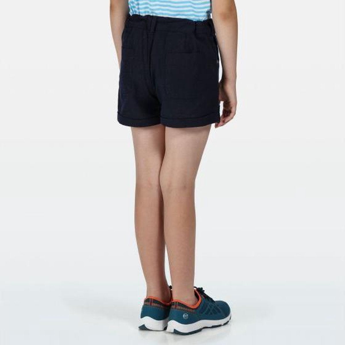 Regatta - Kids' Delicia Casual Coolweave Shorts - Outdoorbroek - Kinderen - Maat 9-10 Jaar - Blauw