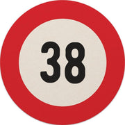 Bierviltjes 38 jaar | Bierviltjes 20 stuks | Bierviltjes verjaardag| Bierviltjes gefeliciteerd
