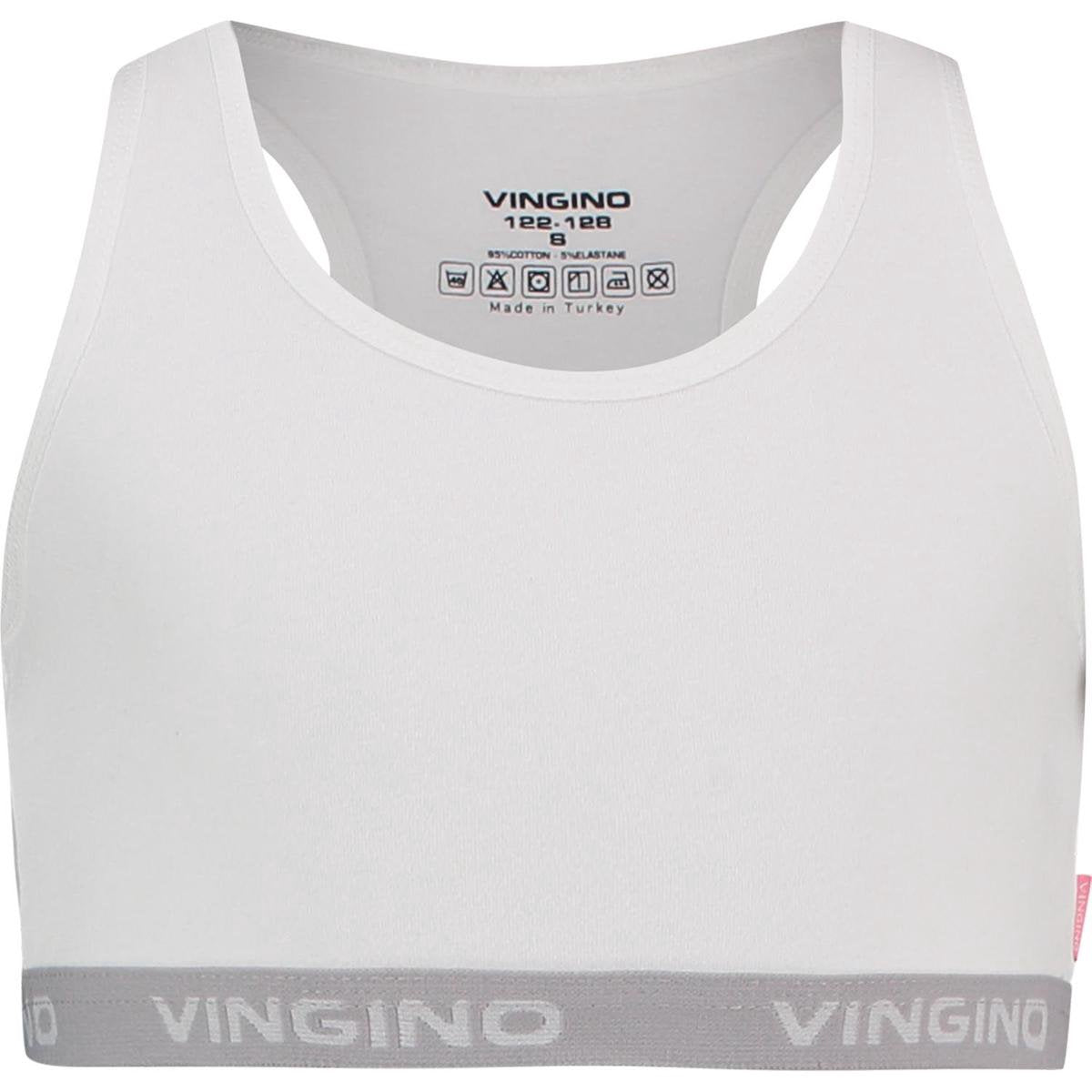Vingino Basics Kinder Meisjes Onderhemd - Maat 140