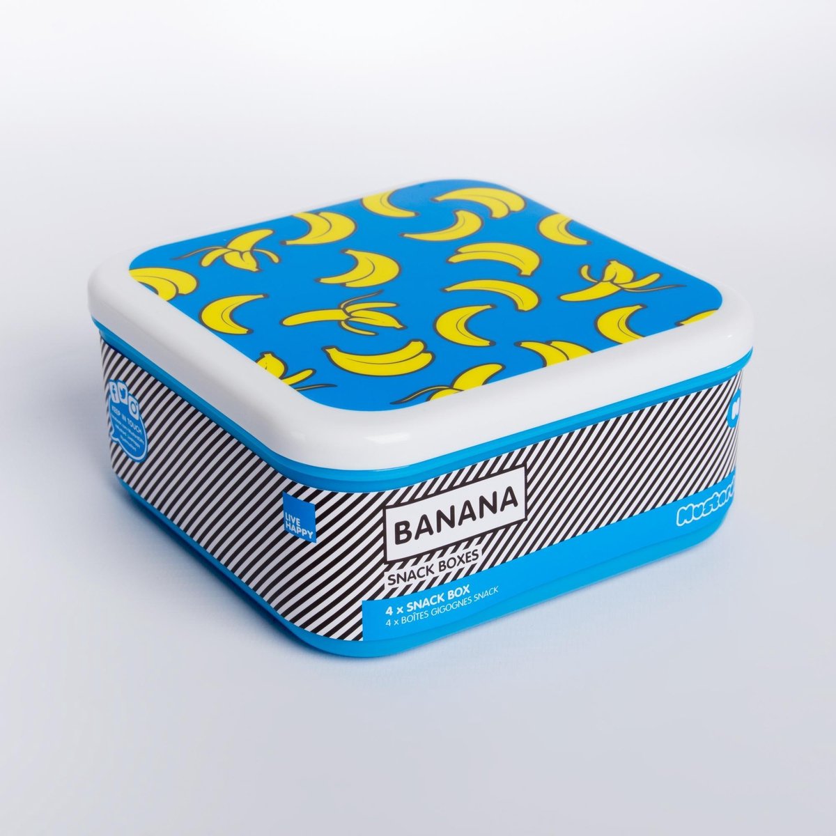 Blauw To Go Lunchbox incl 4 kl