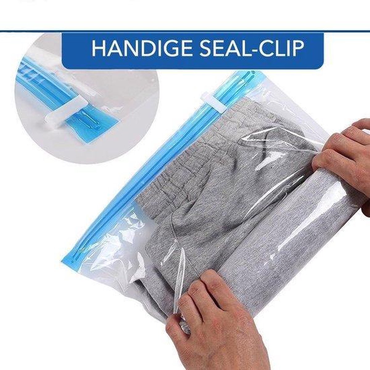 3 x Narvie vacuum opbergzakken  maten L 1x -  M 2x   Vacuümzakken - Reis Opbergzak – Travel bag - Vaccum Storage Bag - 50 x 70 cm