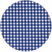 MixMamas Rond Tafelzeil - Ø 120 cm - Ruitje - Donkerblauw-Marine